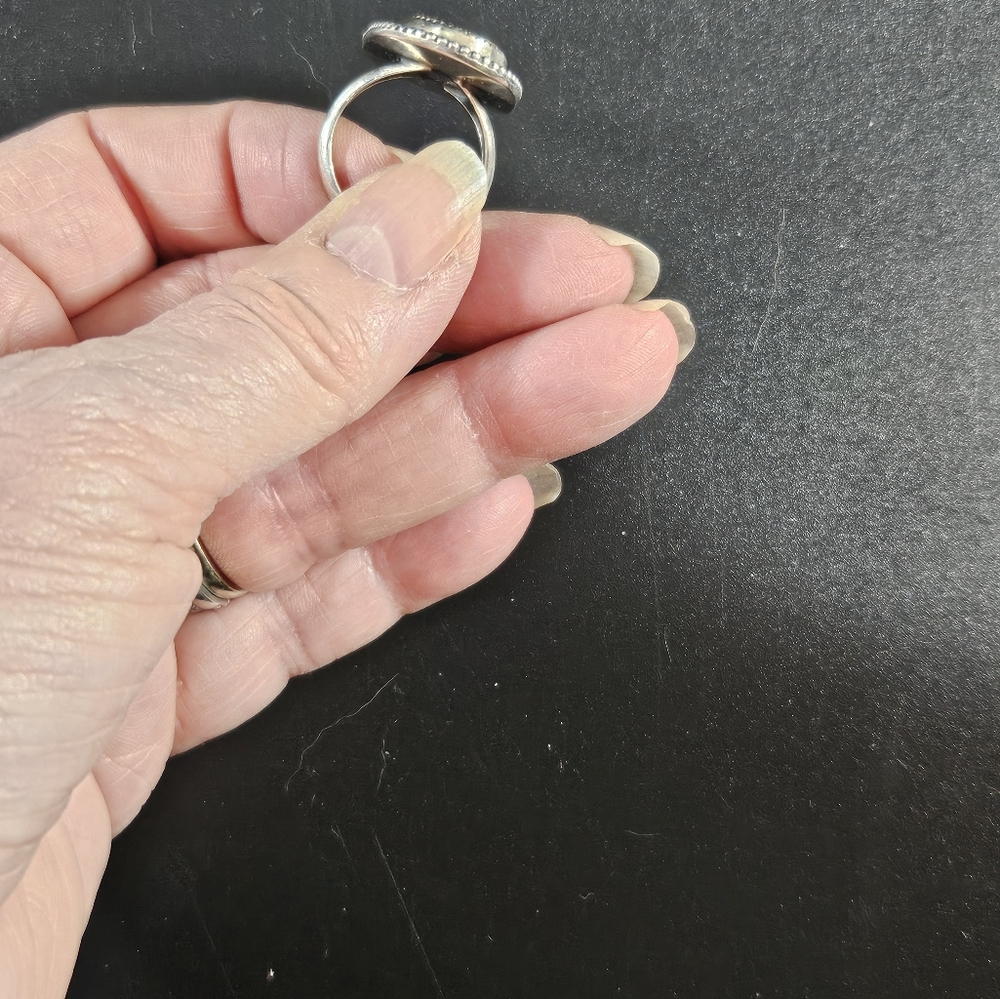 Serpentine Ring Sterling Silver - image 4